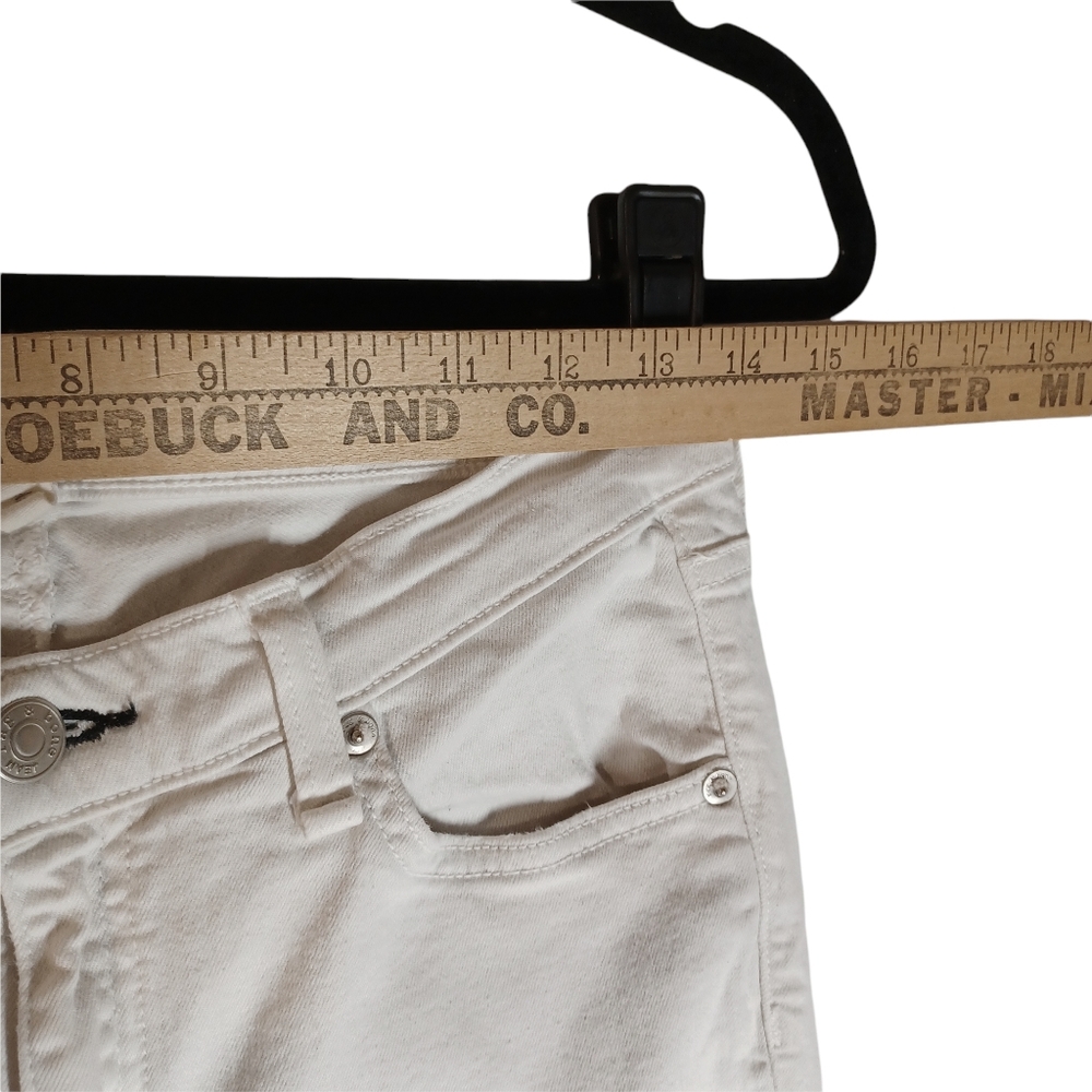 RAG & BONE White Skinny Distressed Jeans 29 - Picture 8 of 9